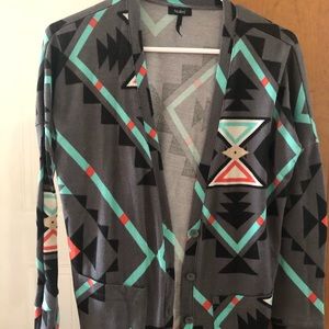 Aztec cardigan